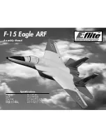 Предварительный просмотр 1 страницы E-FLITE F-15 Eagle Assembly Manual