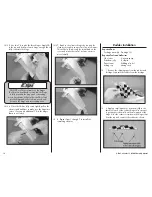 Preview for 16 page of E-FLITE F86 Sabre 15DF Assembly Manual