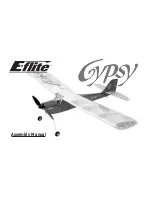 E-FLITE Gypsy Assembly Manual предпросмотр