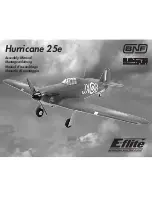 Предварительный просмотр 1 страницы E-FLITE Hurricane 25e TM Assembly Manual