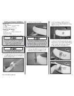 Preview for 13 page of E-FLITE Leader 480 ARF Assembly Manual