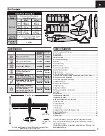 Предварительный просмотр 3 страницы E-FLITE Maule M7 Instruction Manual