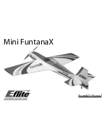 Предварительный просмотр 1 страницы E-FLITE Mini FuntanaX Assembly Manual