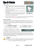 Preview for 2 page of E-FLITE Mystique 2.9m ARF Quick Start Manual