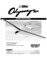 Предварительный просмотр 1 страницы E-FLITE Odyssey EP Instruction Manual