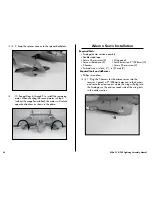 Предварительный просмотр 26 страницы E-FLITE P-38 Lightning 400 ARF Assembly Manual