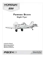 Preview for 1 page of E-FLITE Pawnee Brave Night Flyer EFL6950 Instruction Manual