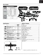 Предварительный просмотр 3 страницы E-FLITE Pawnee Brave Night Flyer EFL6950 Instruction Manual