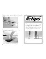 Preview for 6 page of E-FLITE Pulse XT 25e ARF Assembly Manual