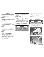 Preview for 4 page of E-FLITE Rhapsody 25e ARF Assembly Manual