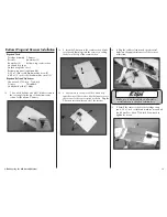 Preview for 13 page of E-FLITE Rhapsody 25e ARF Assembly Manual