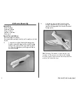 Preview for 8 page of E-FLITE Sobre 3D Profile Assembly Manual