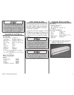 Preview for 5 page of E-FLITE Super Cub 25e ARF Assembly Manual