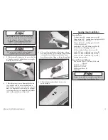 Preview for 15 page of E-FLITE Super Cub 25e ARF Assembly Manual