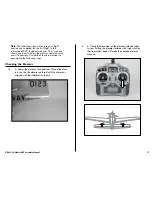 Предварительный просмотр 17 страницы E-FLITE T-34 Mentor 25e ARF Assembly Manual