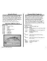 Preview for 3 page of E-FLITE Taylorcraft 450 ARF Assembly Manual