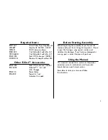 Preview for 5 page of E-FLITE Tensor 4D Assembly Manual