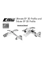 Preview for 1 page of E-FLITE Tribute EP 3D Profile Instruction Manual