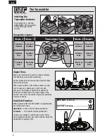 Предварительный просмотр 6 страницы E-FLITE Ultra Micro FPV Vapor Instruction Manual