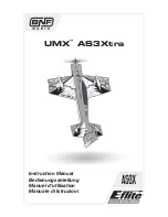 Предварительный просмотр 1 страницы E-FLITE UMX AS3Xtra Instruction Manual