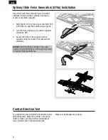 Предварительный просмотр 8 страницы E-FLITE UMX AS3Xtra Instruction Manual