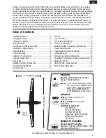 Предварительный просмотр 3 страницы E-FLITE UMX ASK-21 Instruction Manual