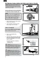 Предварительный просмотр 6 страницы E-FLITE UMX Habu 180 DF Instruction Manual