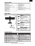 Предварительный просмотр 3 страницы E-FLITE UMX PT-17 Instruction Manual