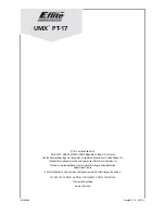 Предварительный просмотр 60 страницы E-FLITE UMX PT-17 Instruction Manual