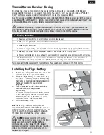 Preview for 5 page of E-FLITE UMX Sbach 342 3D Instruction Manual