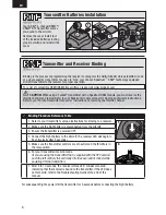 Preview for 6 page of E-FLITE UMX Spacewalker Instruction Manual