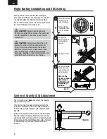 Предварительный просмотр 8 страницы E-FLITE UMX Spacewalker Instruction Manual