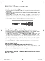 Предварительный просмотр 28 страницы E-FLOR AHA 18 LI User Instructions