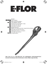 E-FLOR AL 18 LI User Instructions preview