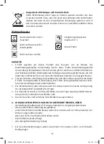 Предварительный просмотр 11 страницы E-FLOR HS 610 Manual