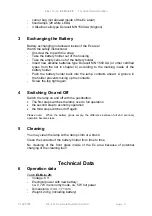 Preview for 3 page of E.L.B. Ex-Geräte EEx-i Torch ELBLite 28 Technical Documentation Manual