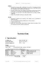 Preview for 4 page of E.L.B. ELBCam 1 Technical Documentation Manual