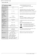 Preview for 8 page of E.L.M. Leblanc TRL 7.26 RF User Manual