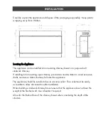 Предварительный просмотр 9 страницы E-line VEL90F User And Installer Instruction Manual