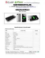 E-LINK EL-IP4-01 Specification & User Manual preview