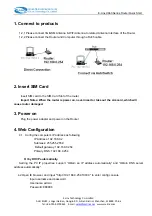 Preview for 2 page of E-Lins H660 series Quick Start Manual