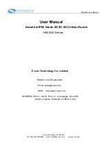 E-Lins H820QO Series User Manual предпросмотр