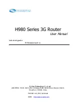 E-Lins H980 Series User Manual предпросмотр