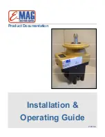 Предварительный просмотр 1 страницы E-MAG E-113 Installation & Operating Manual