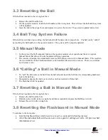 Preview for 16 page of E-max BingoConsole Operator'S Manual