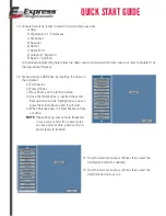 Preview for 3 page of E-max Express Quick Start Manuals