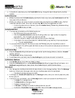 Preview for 3 page of E-MetroTel 5010 Quick Start Manual