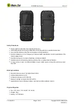 Preview for 3 page of E-MetroTel UC306W User Manual