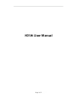 E-Mobile H31IA User Manual preview