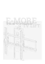 Preview for 16 page of E-MORE TV Lift 1000 Operation Manual